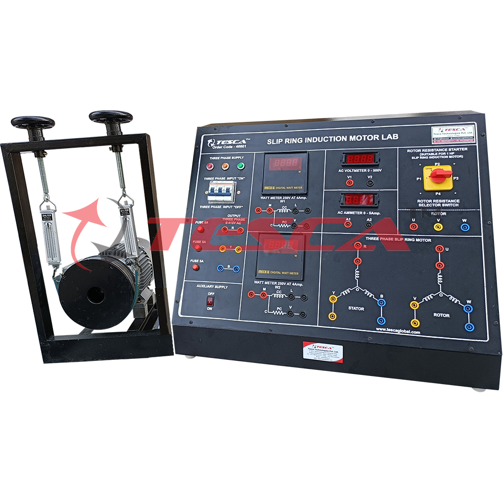 3 PHASE SLIP-RING MOTOR LOAD TEST manufacturer in india