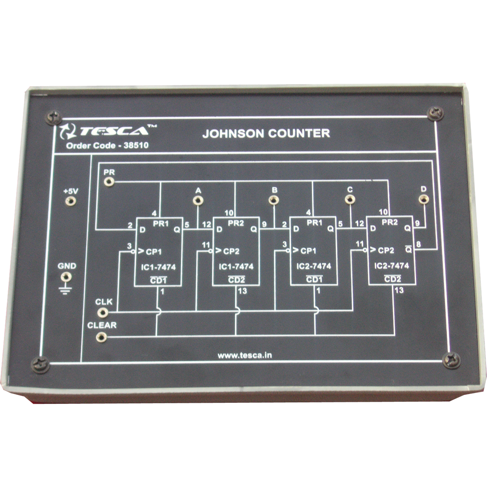 The VHDL Code For 4 Bit Johnson Counter Is | PDF | Vhdl | Electronic  Engineering