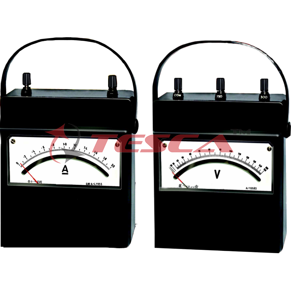 AC Voltmeter - Analog Portable - Choose Range