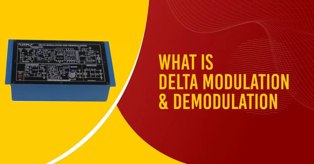 delta modulation & demodulation image