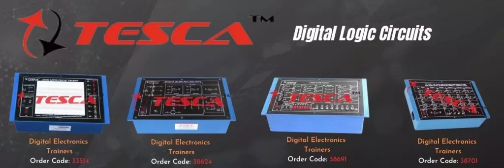 Tesca Global's 4 Digital Logic Circuits Trainers