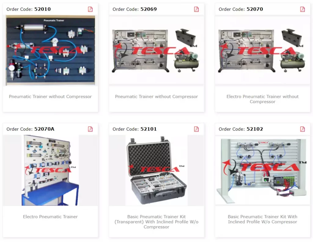 tesca global pneumatic trainer kit 1