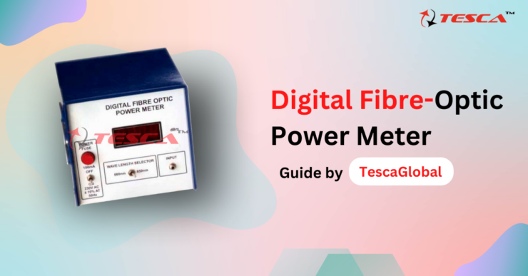 A picture guide us about digital fibre optic power meter