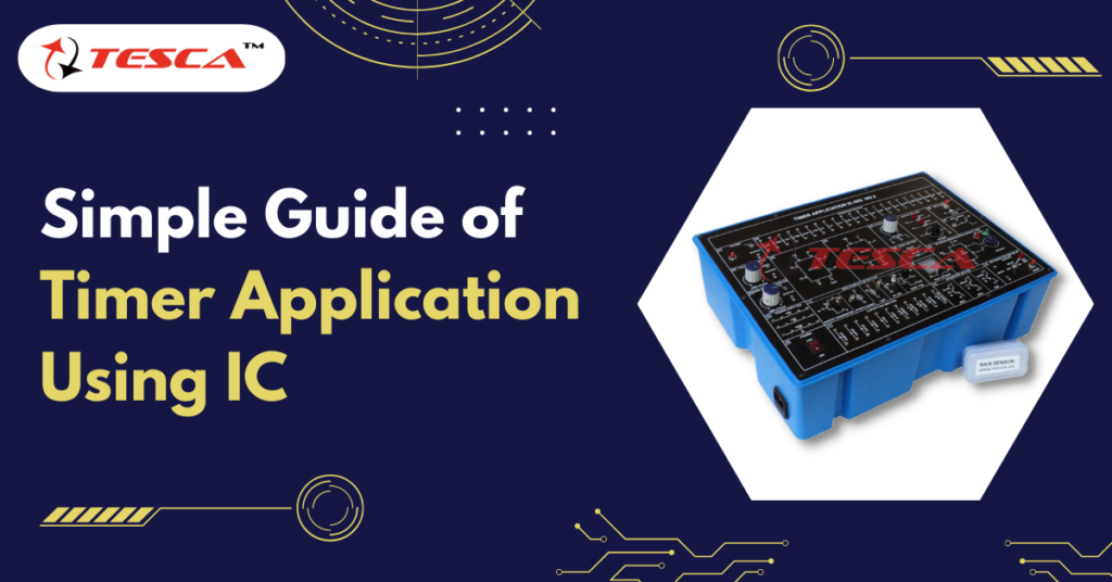 Timer application using ic