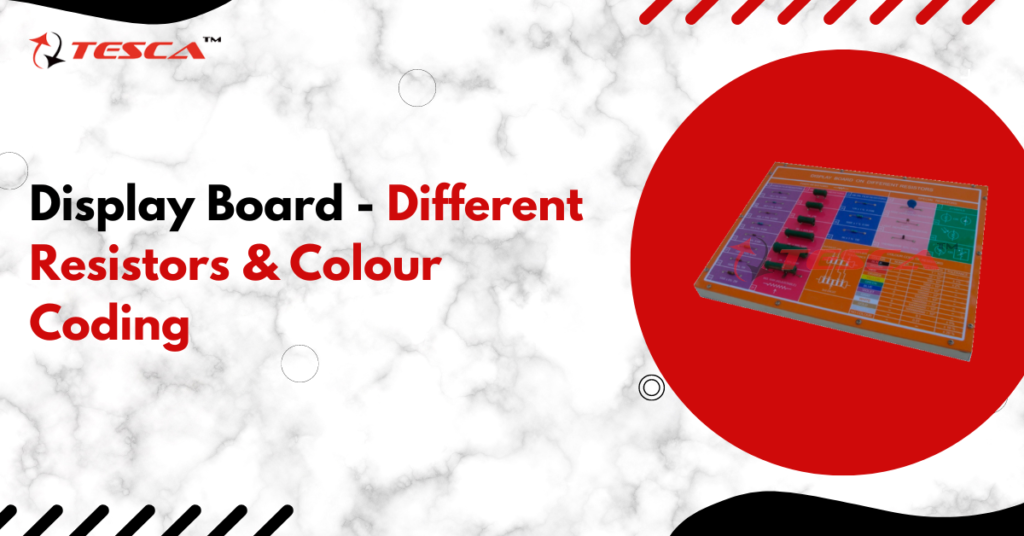 Different Resistors & Colour Coding Trainer Board
